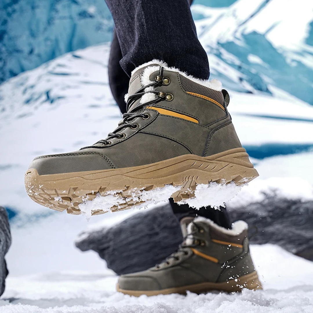 Insulated Lace-Up Winter Boots
