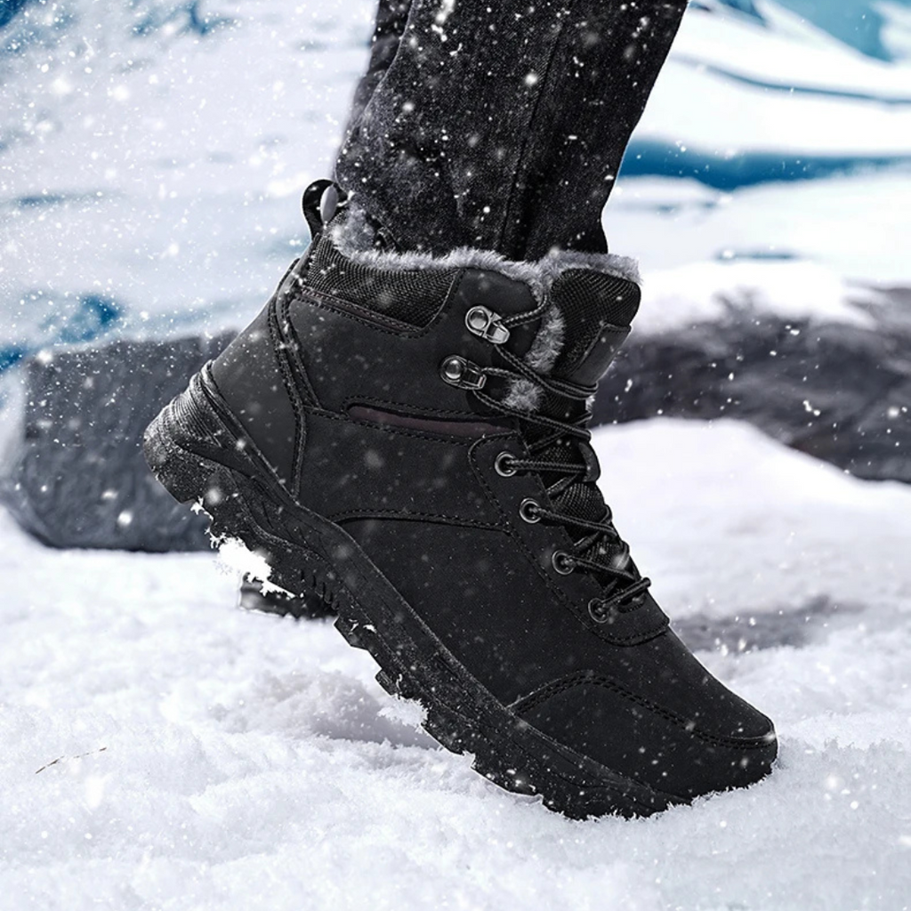 Insulated Lace-Up Winter Boots