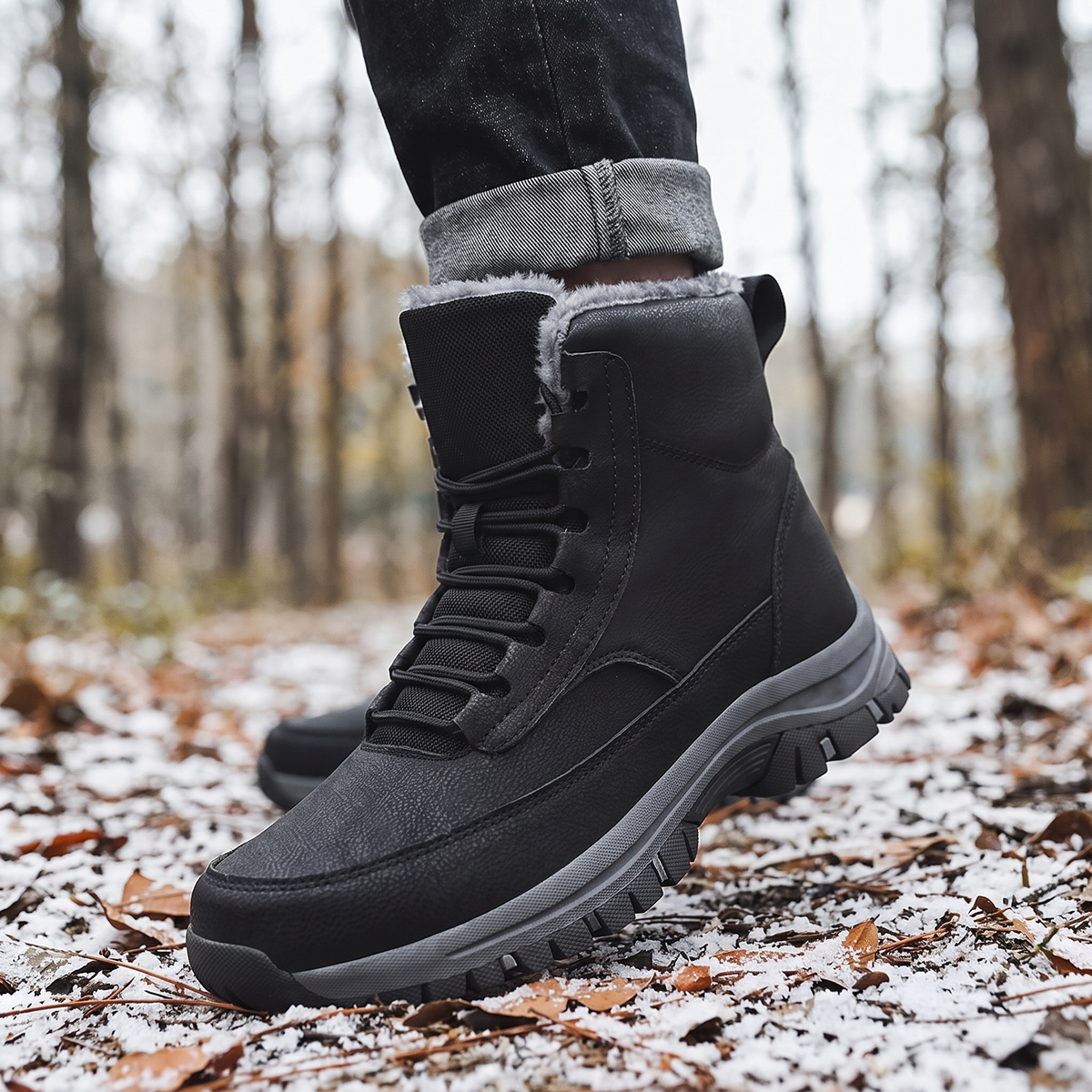 Waterproof Insulated Snow Boots
