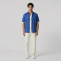 Coastal Linen-Blend Short Sleeve Shirt