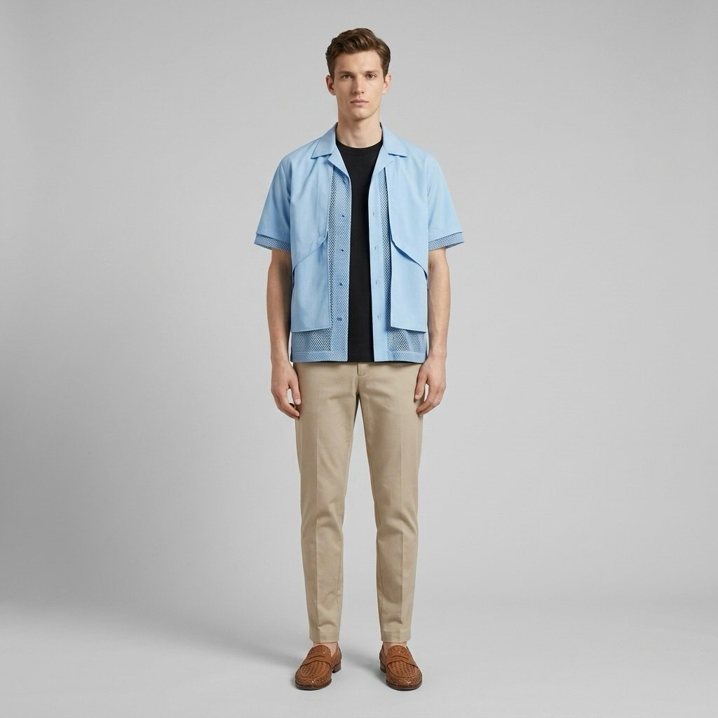 Utility Panel Resort Shirt