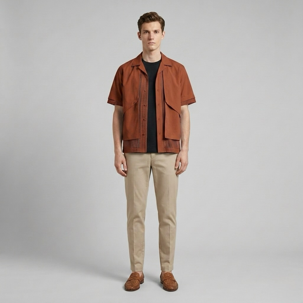 Utility Panel Resort Shirt