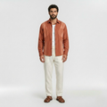 Tonal Panel Long Sleeve Shirt