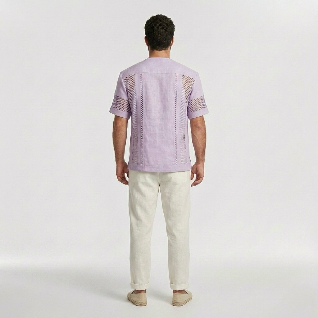 Artisan Mesh Panel Shirt