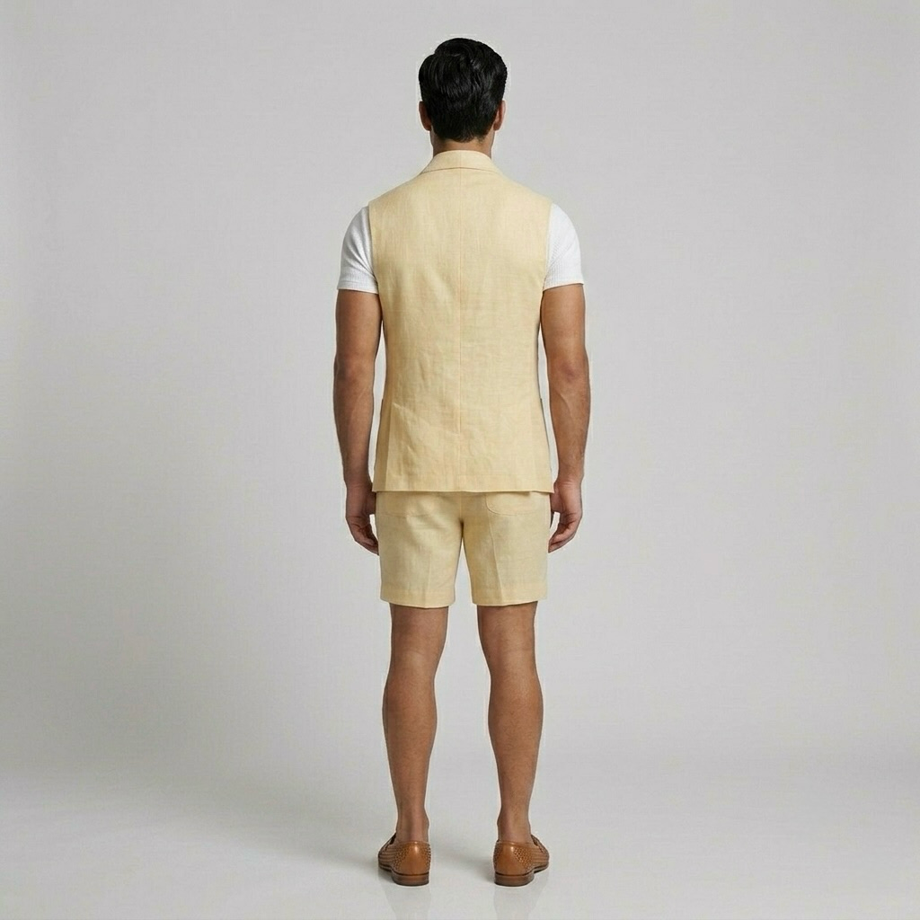 Draped Utility Vest