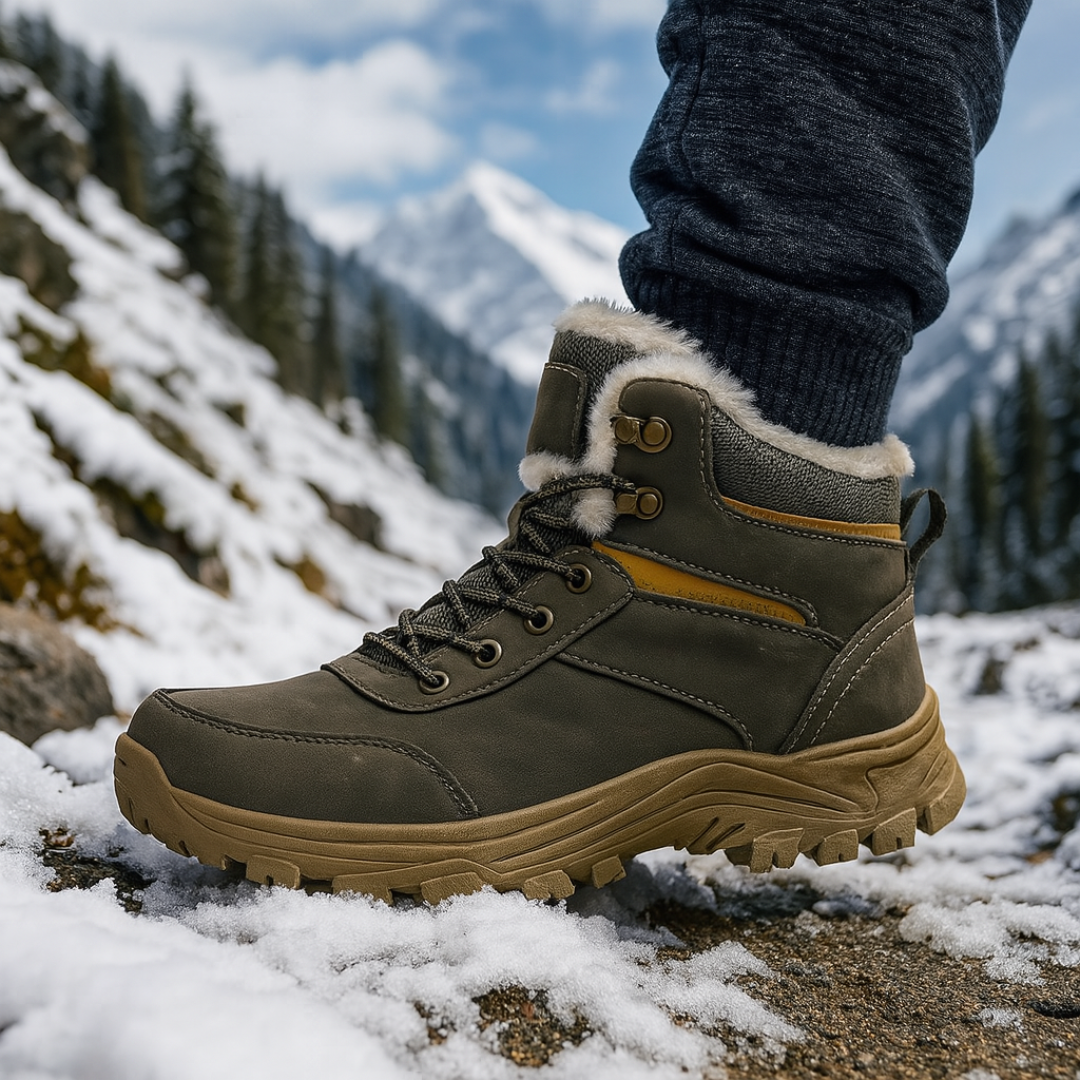 Insulated Lace-Up Winter Boots