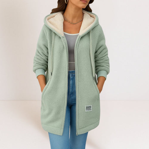 Fleece Jacket with Hood