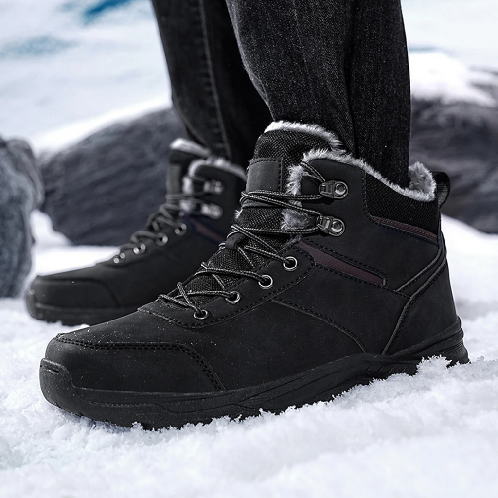 Insulated Lace-Up Winter Boots