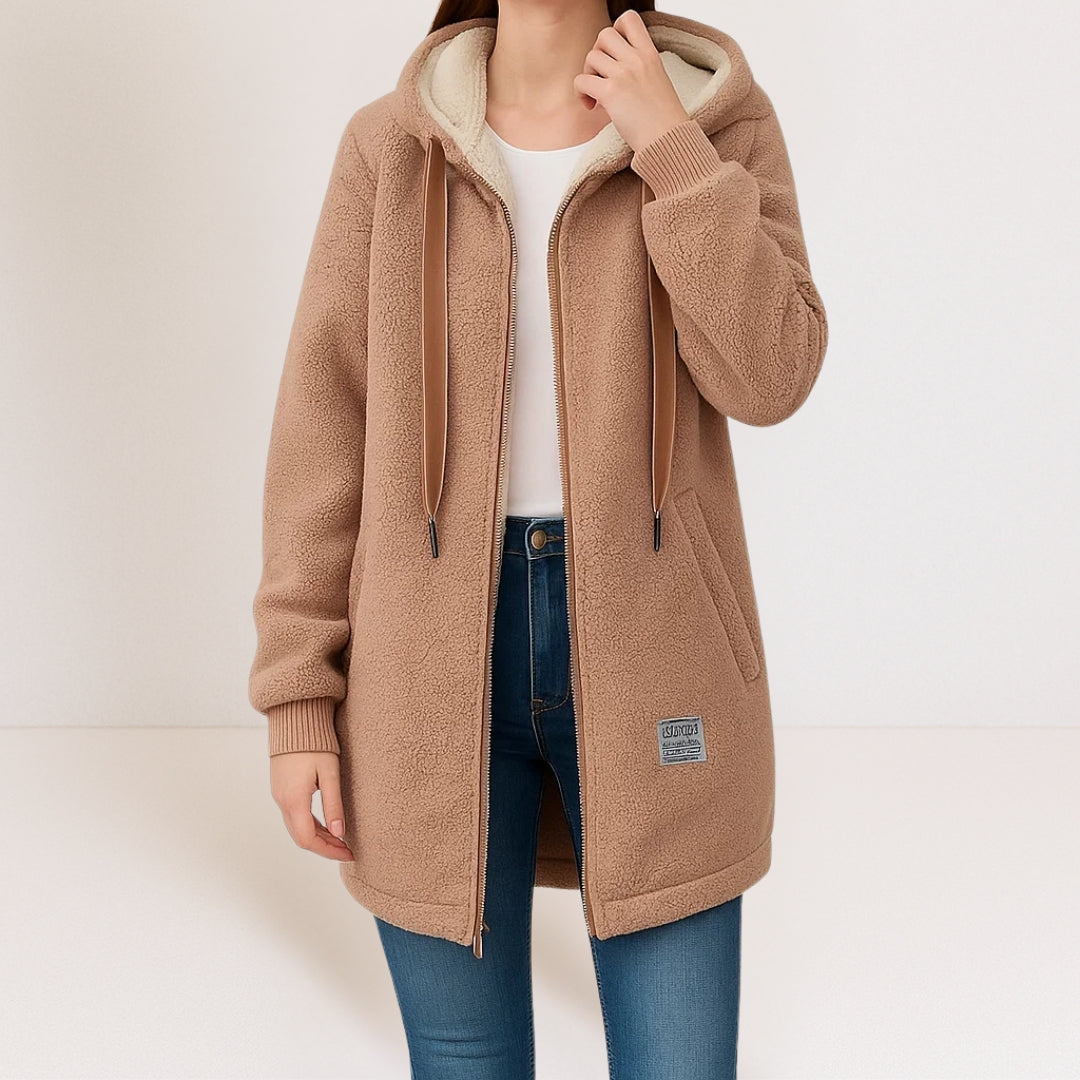 Fleece Jacket with Hood