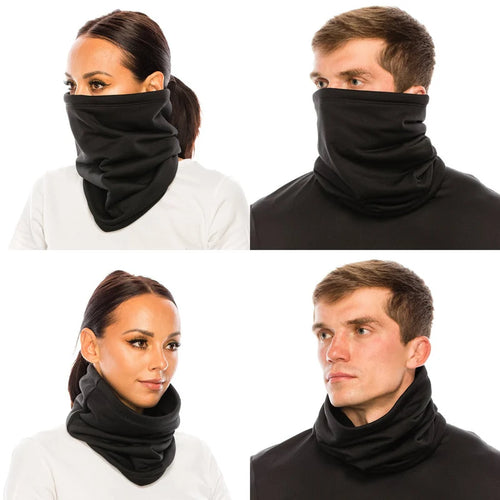 Adjustable Polar Fleece Neck Warmer Scarf for Outdoor Sports 0