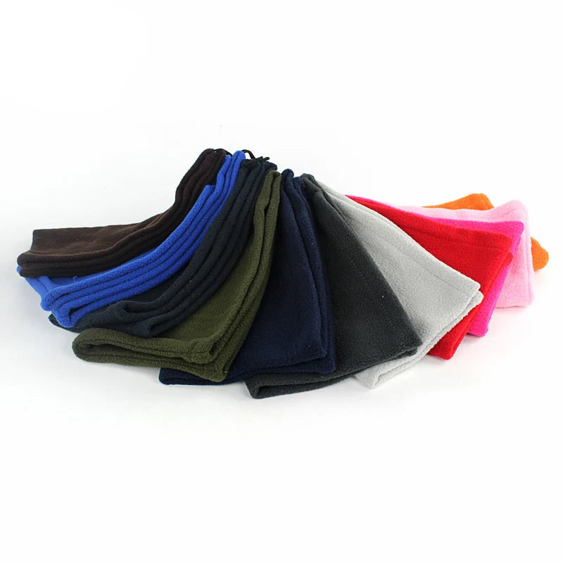 Adjustable Polar Fleece Neck Warmer Scarf for Outdoor Sports 1