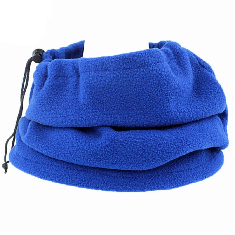 Adjustable Polar Fleece Neck Warmer Scarf for Outdoor Sports 11