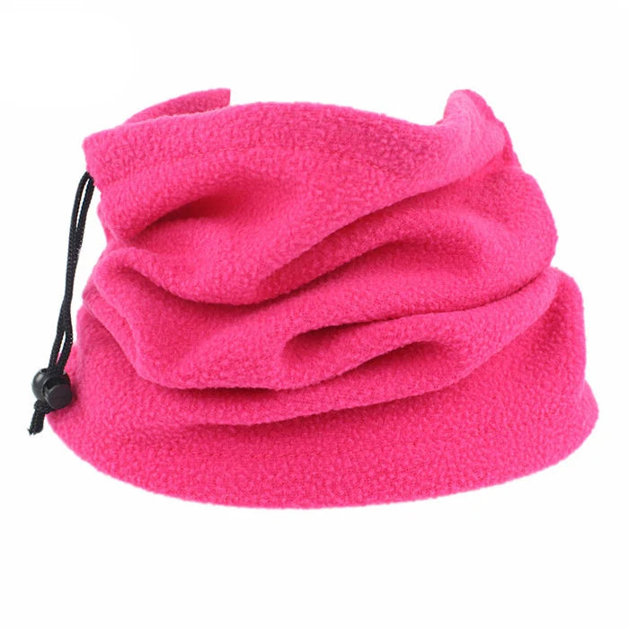 Adjustable Polar Fleece Neck Warmer Scarf for Outdoor Sports 13
