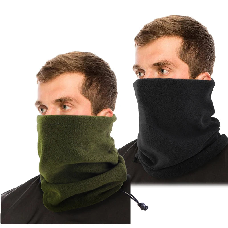 Adjustable Polar Fleece Neck Warmer Scarf for Outdoor Sports 14
