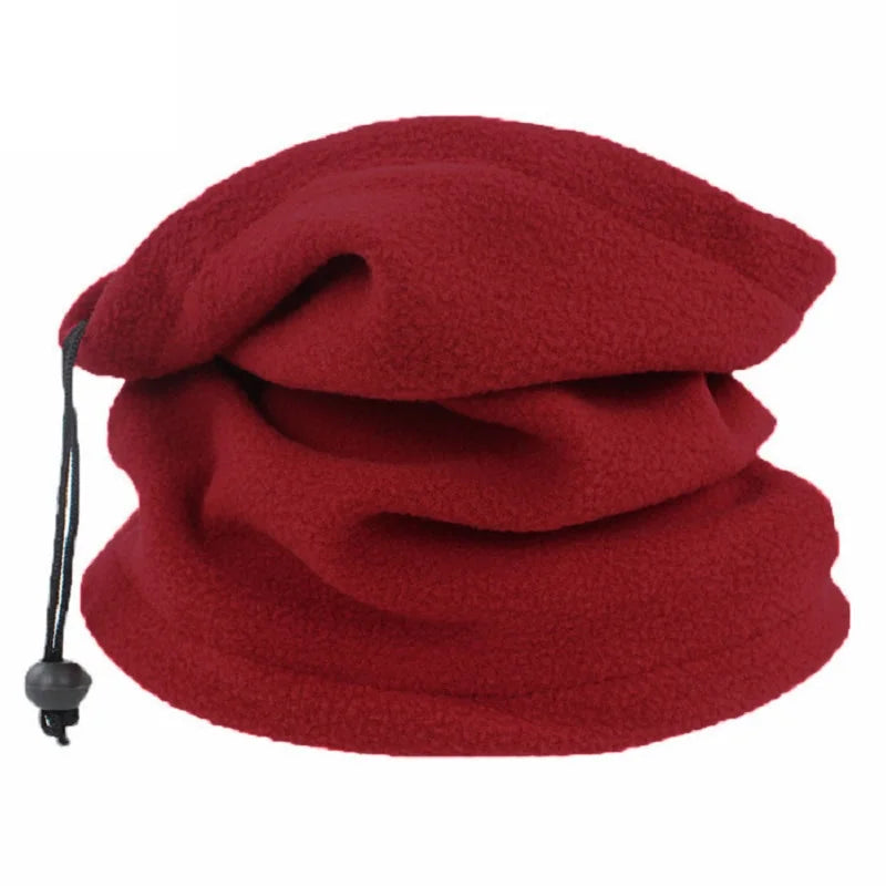 Adjustable Polar Fleece Neck Warmer Scarf for Outdoor Sports 18