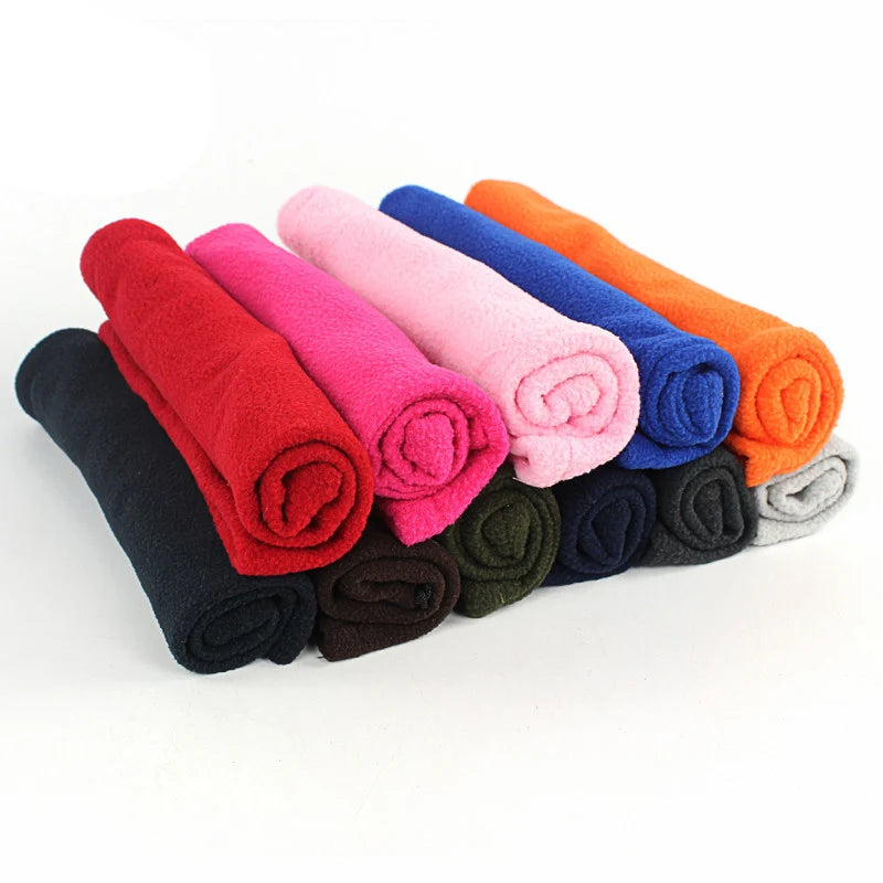 Adjustable Polar Fleece Neck Warmer Scarf for Outdoor Sports 2