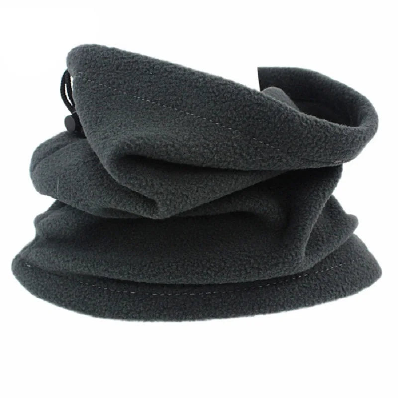 Adjustable Polar Fleece Neck Warmer Scarf for Outdoor Sports 3