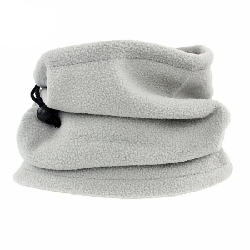 Adjustable Polar Fleece Neck Warmer Scarf for Outdoor Sports 7