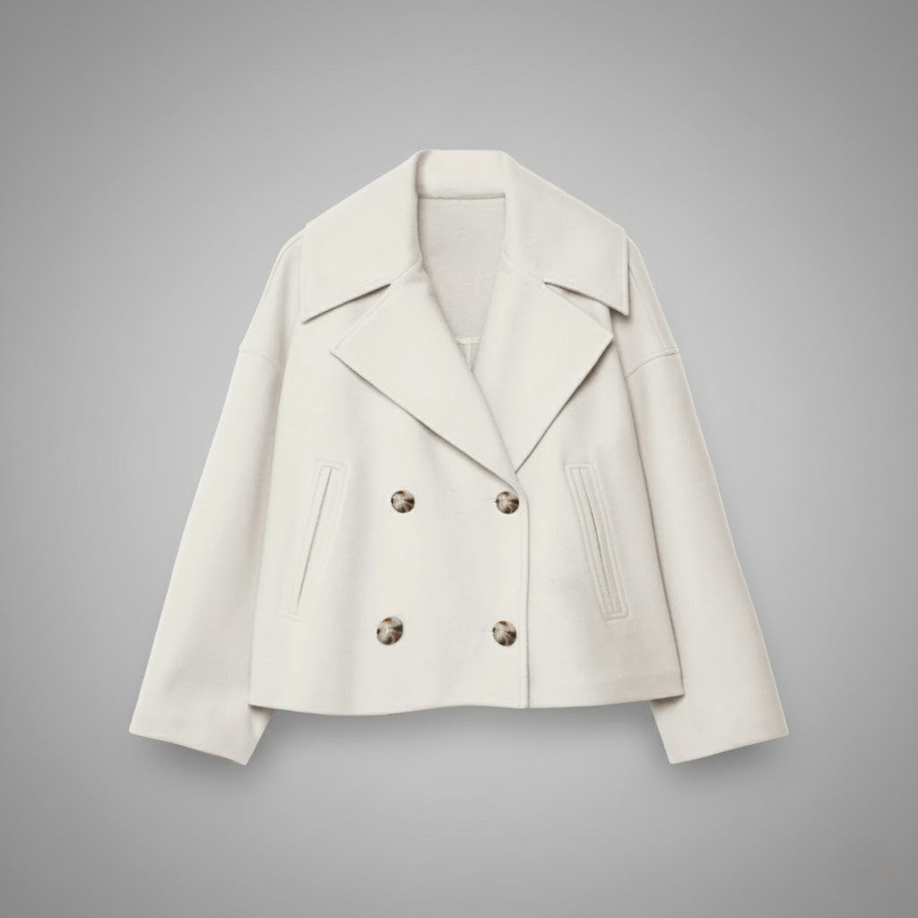 Double Button Short Jacket