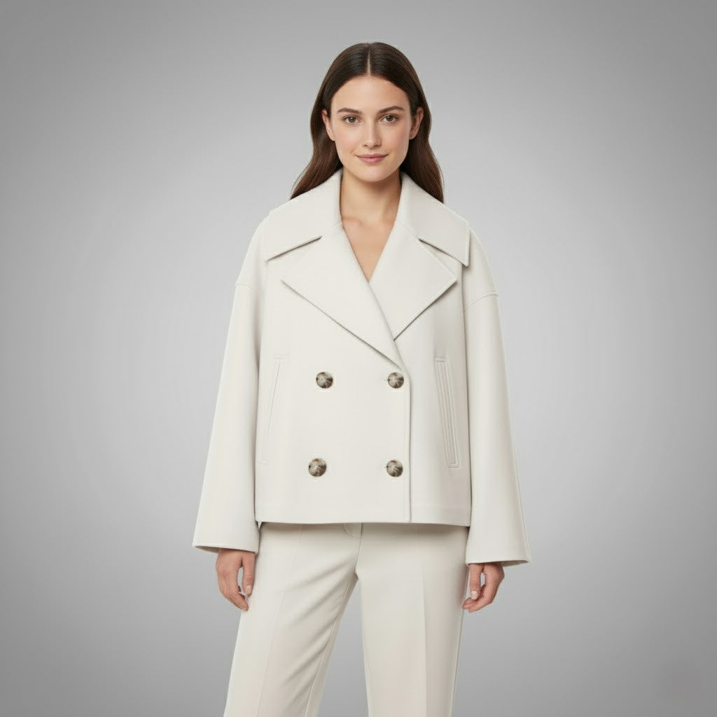Double Button Short Jacket