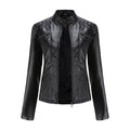 Classic Faux Leather Biker Jacket