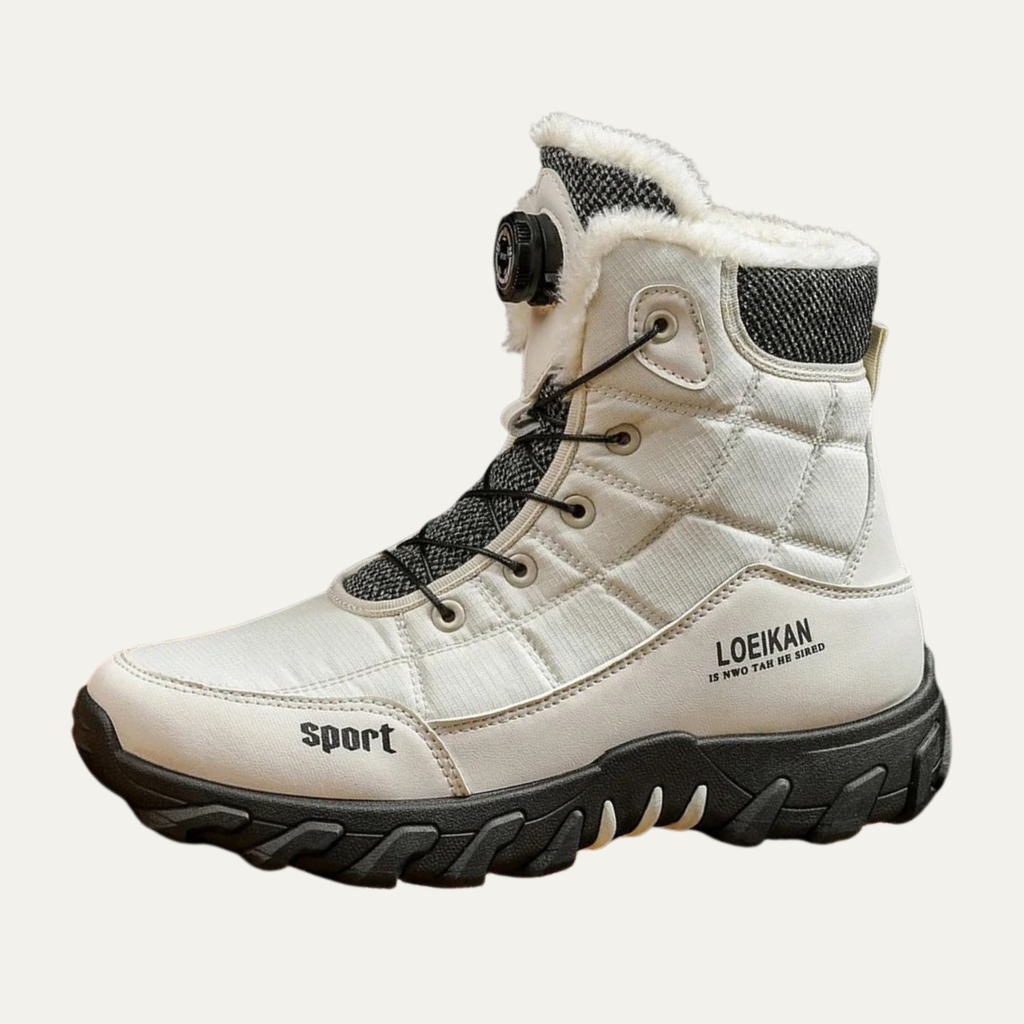 Lace-Up Fur-Lined Snow Boots