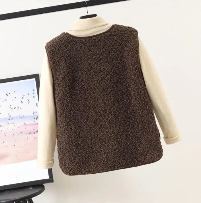 Relaxed Fit Outerwear Vest
