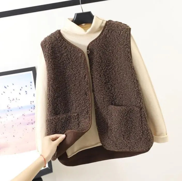 Relaxed Fit Outerwear Vest