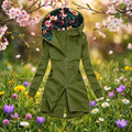 Hooded Cardigan with Adjustable Waist for Women 0