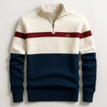 Men's Colorblock Quarter-Zip Midweight Pullover 0