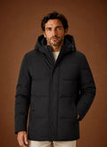 Men's Hooded Insulated Puffer Jacket for Cold Weather Wear 0