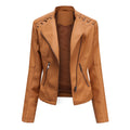 Zip-Front Jacket with Shoulder Detail