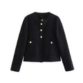 Slim Fit Cardigan with Lapel Collar for Women 0