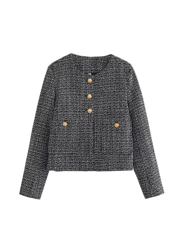 Slim Fit Cardigan with Lapel Collar for Women 5