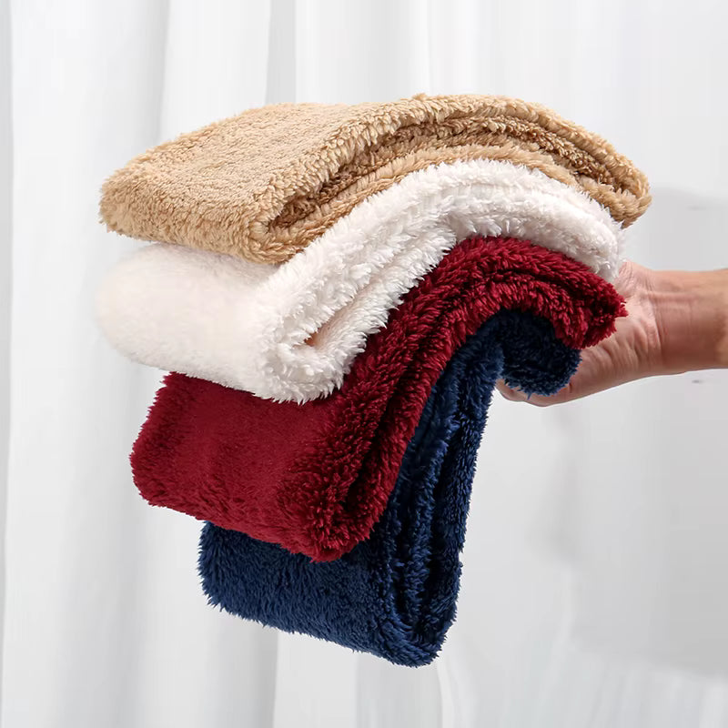Thick Plush Winter Scarf with Full Face Coverage for Men and Women 2