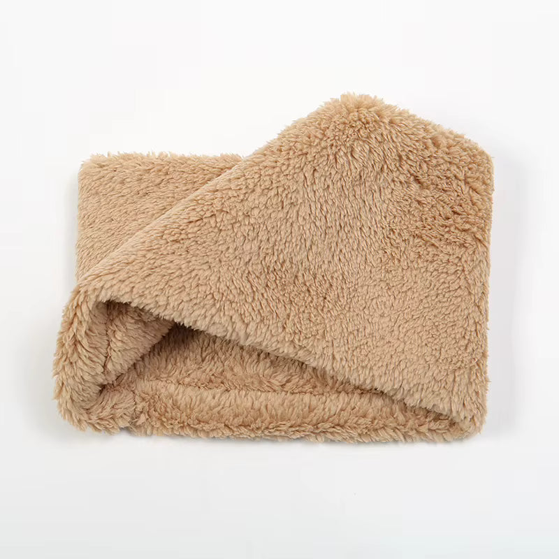 Thick Plush Winter Scarf with Full Face Coverage for Men and Women 4