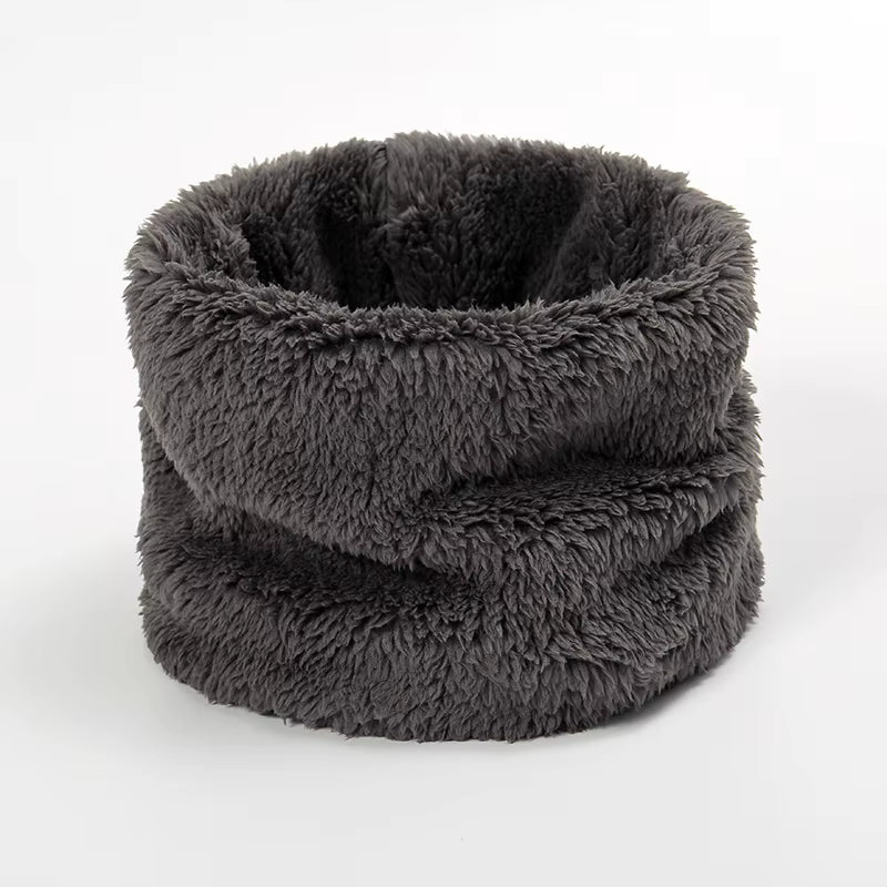 Thick Plush Winter Scarf with Full Face Coverage for Men and Women 6