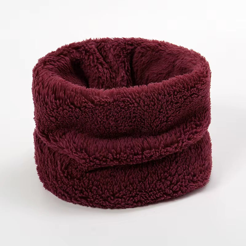 Thick Plush Winter Scarf with Full Face Coverage for Men and Women 9