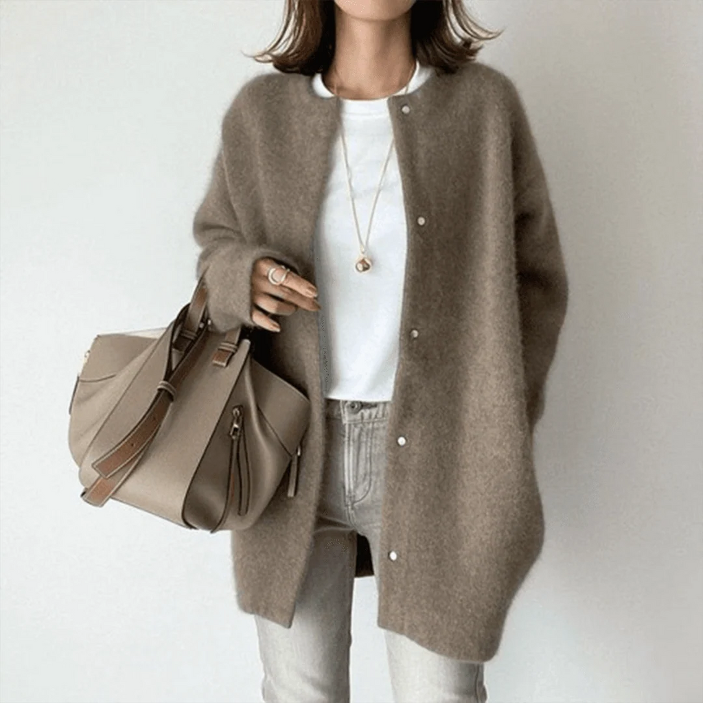 Women's Cotton Cardigan - Soft, Timeless Fit for Versatile Styling 4