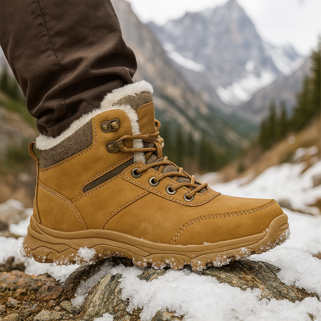 Insulated Lace-Up Winter Boots