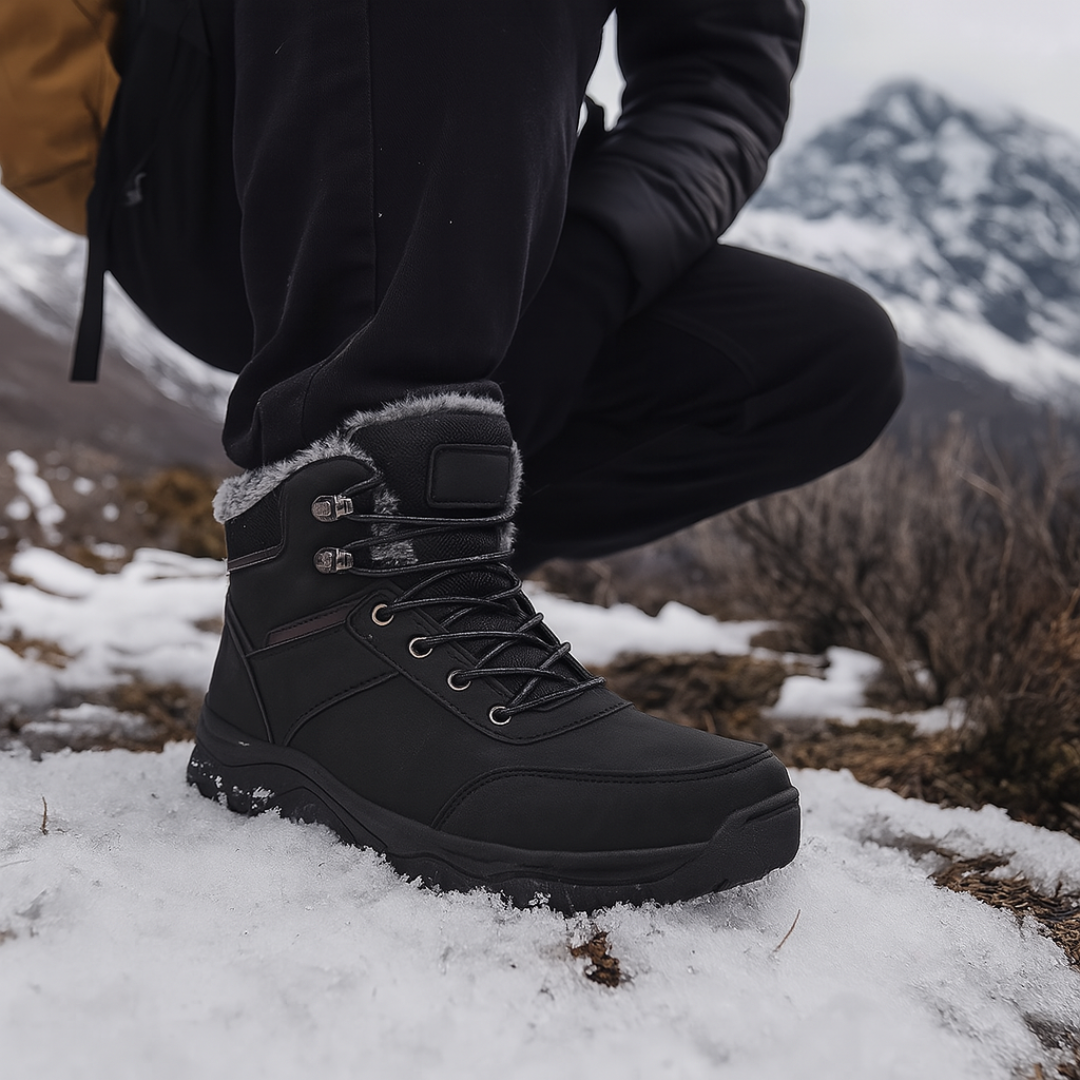 Insulated Lace-Up Winter Boots