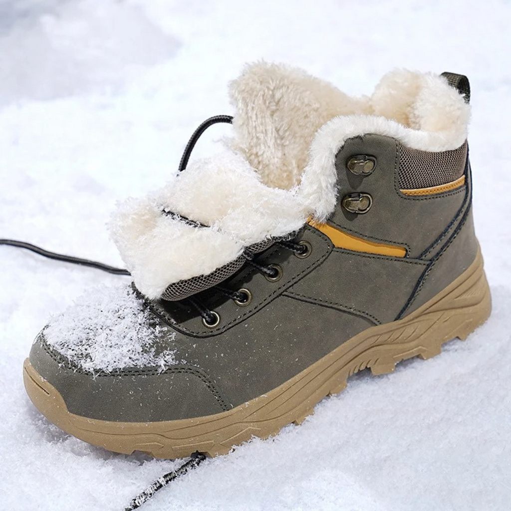 Insulated Lace-Up Winter Boots