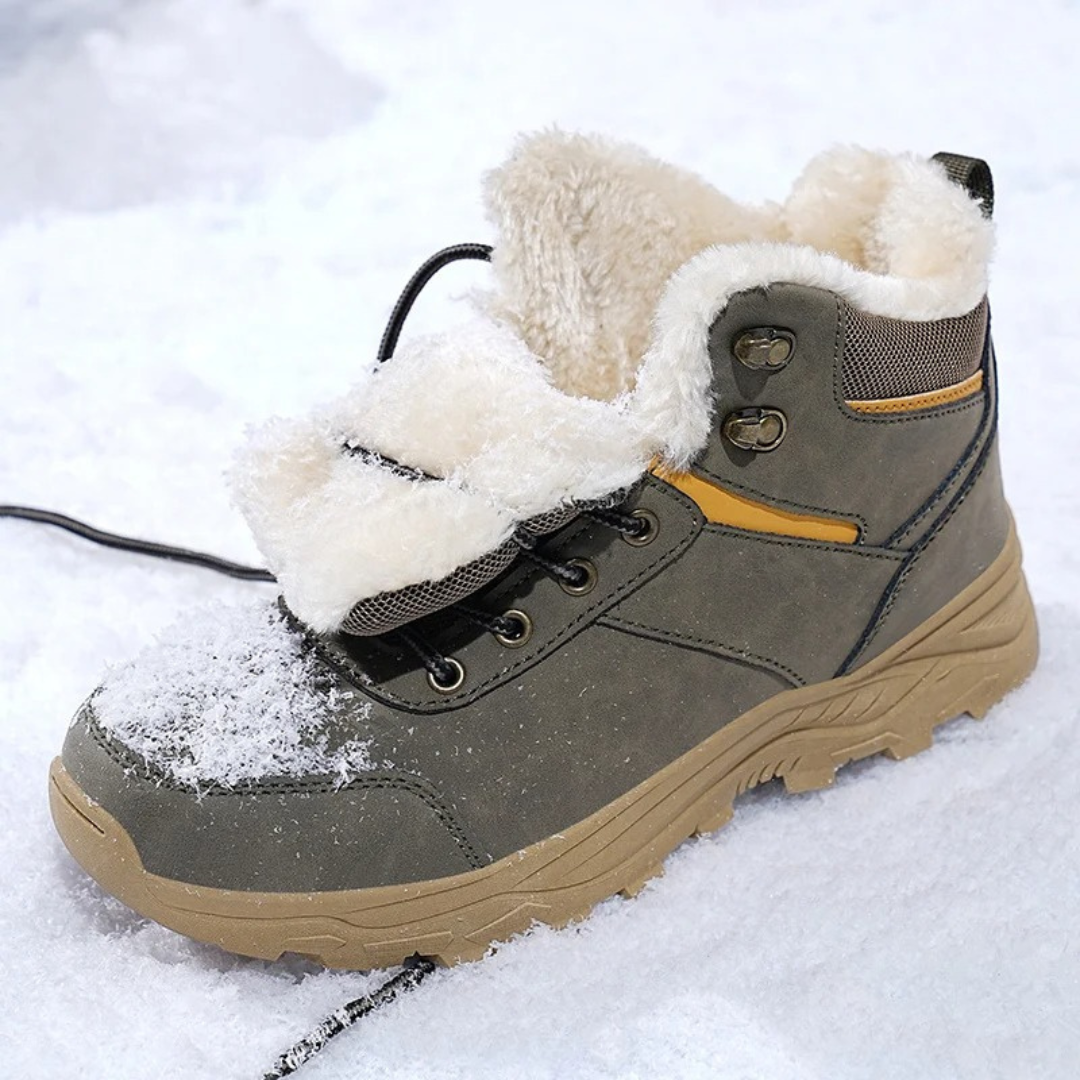 Insulated Lace-Up Winter Boots
