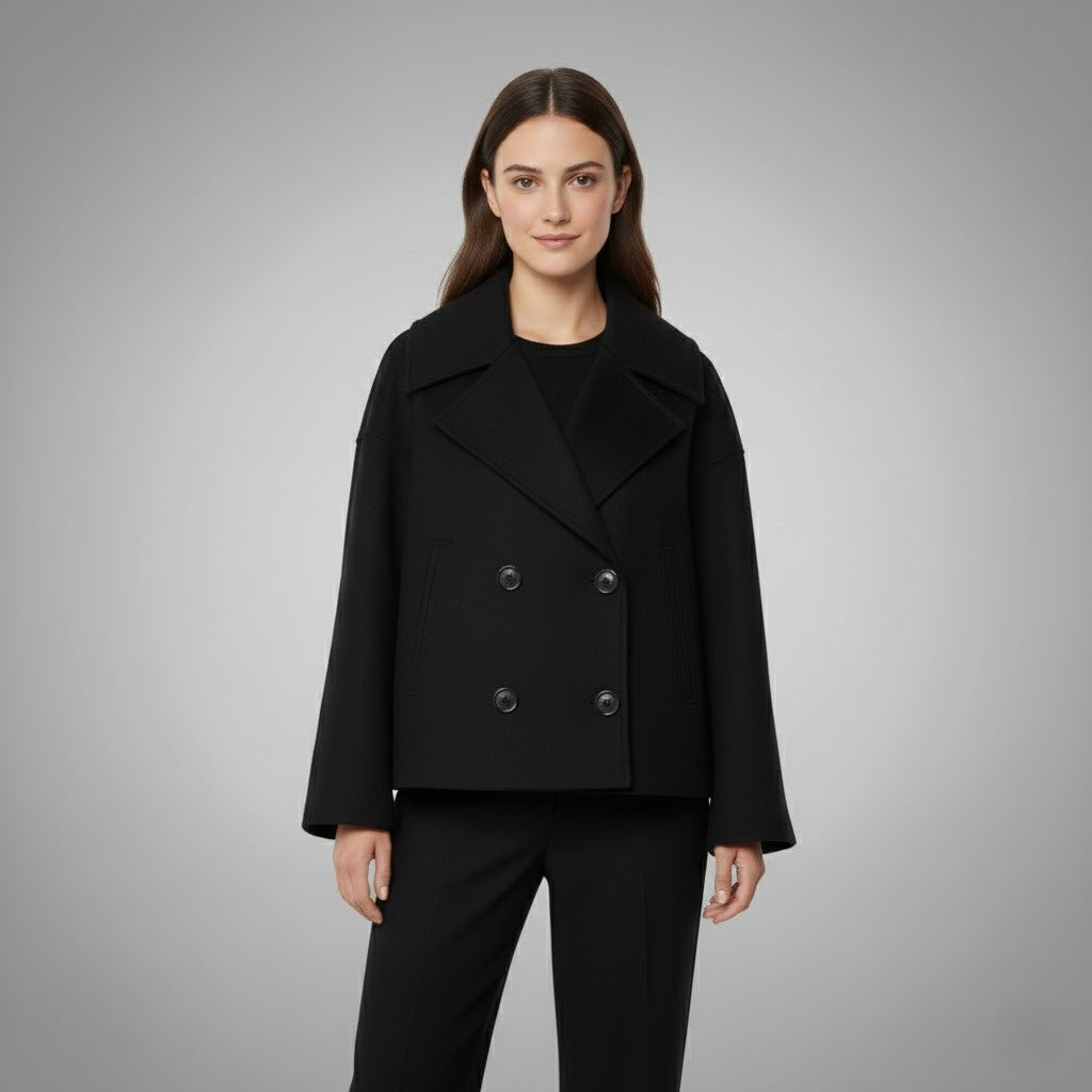 Double Button Short Jacket