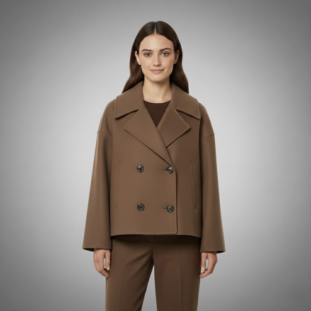 Double Button Short Jacket