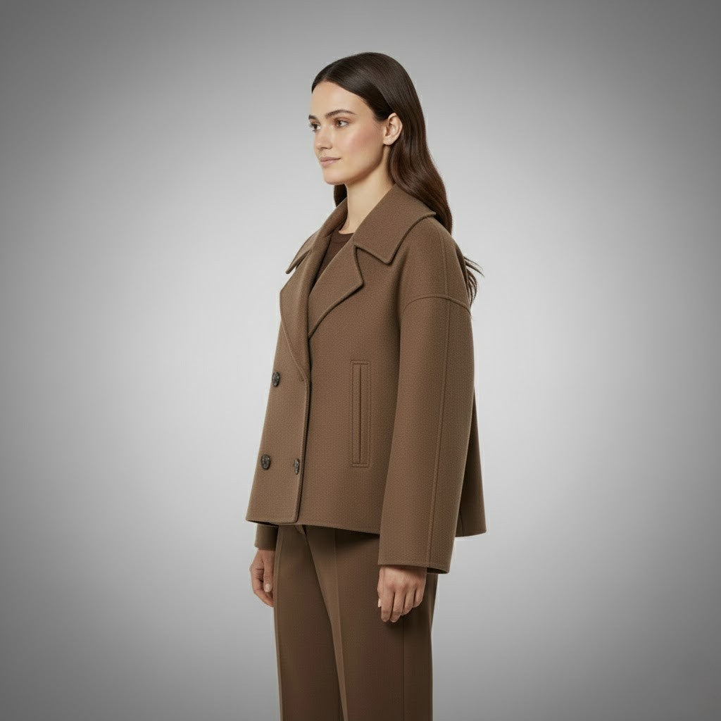 Double Button Short Jacket