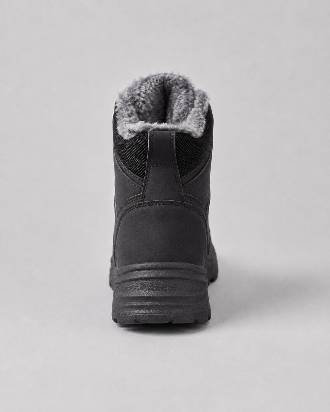 Plush-Lined Ankle Winter Boots