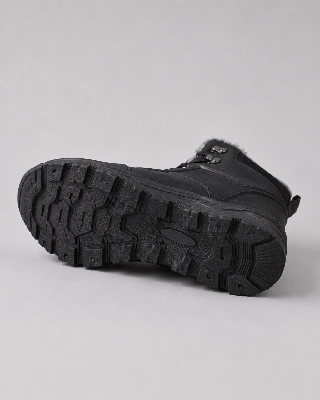 Plush-Lined Ankle Winter Boots