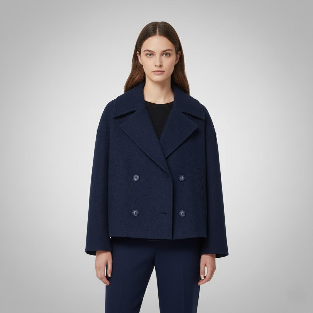 Double Button Short Jacket