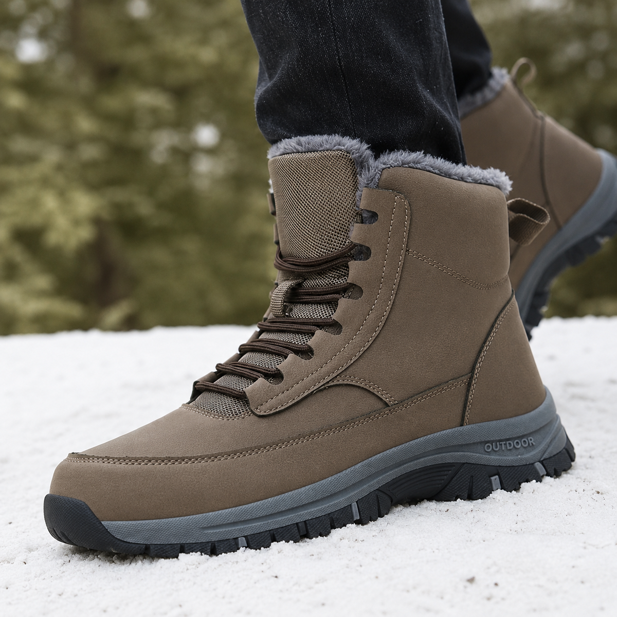 Waterproof Insulated Snow Boots